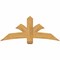 Ekena Millwork Davenport Rough Sawn Timber Gable Bracket, Western Red Cedar, 60"W x 25"H x 4"D x 6"F, 10/12 Pitch GBW060X25X0406DAV00RWR - alternate 1